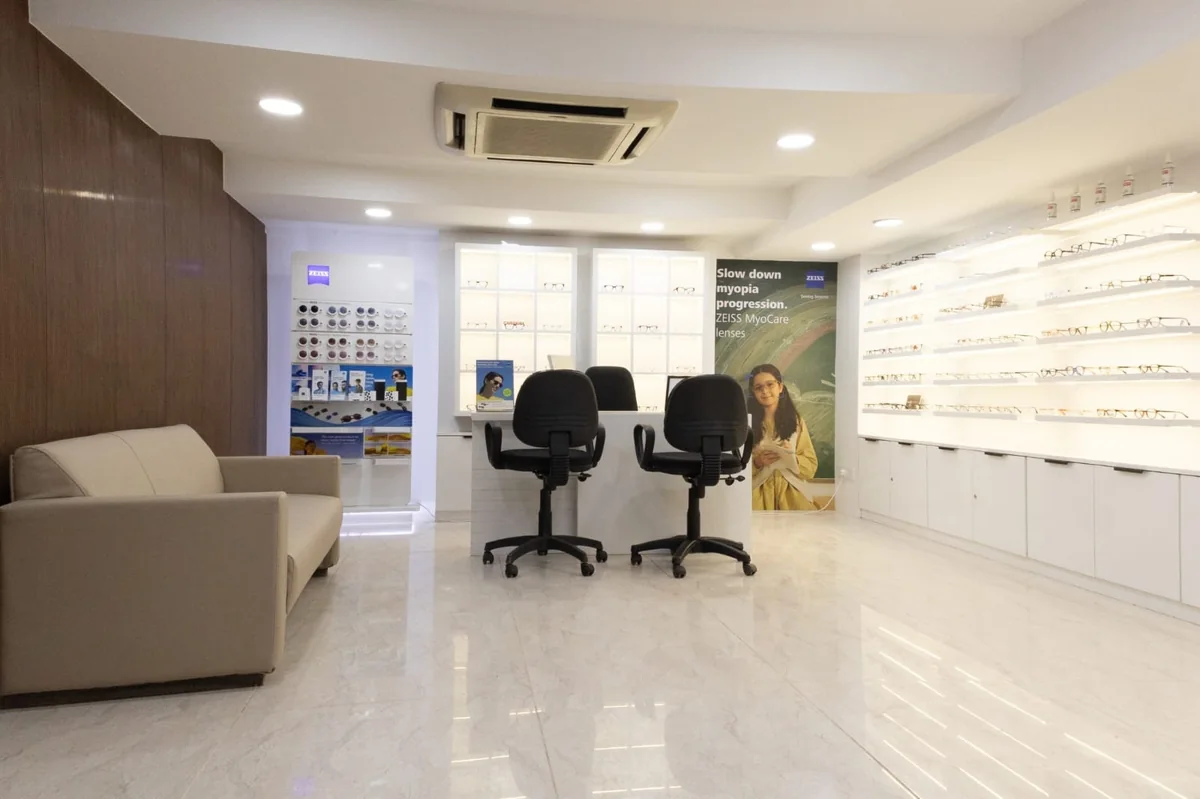 ZEISS optical and eyewear showroom at NeoVision
